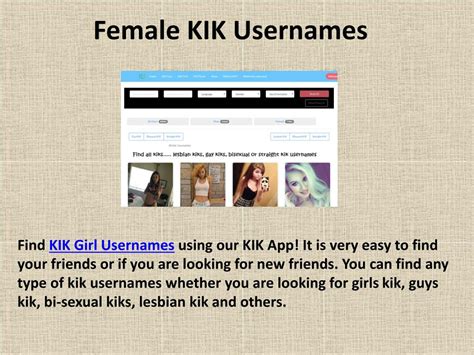 kik girlfriend|Search & Find Kik Usernames .